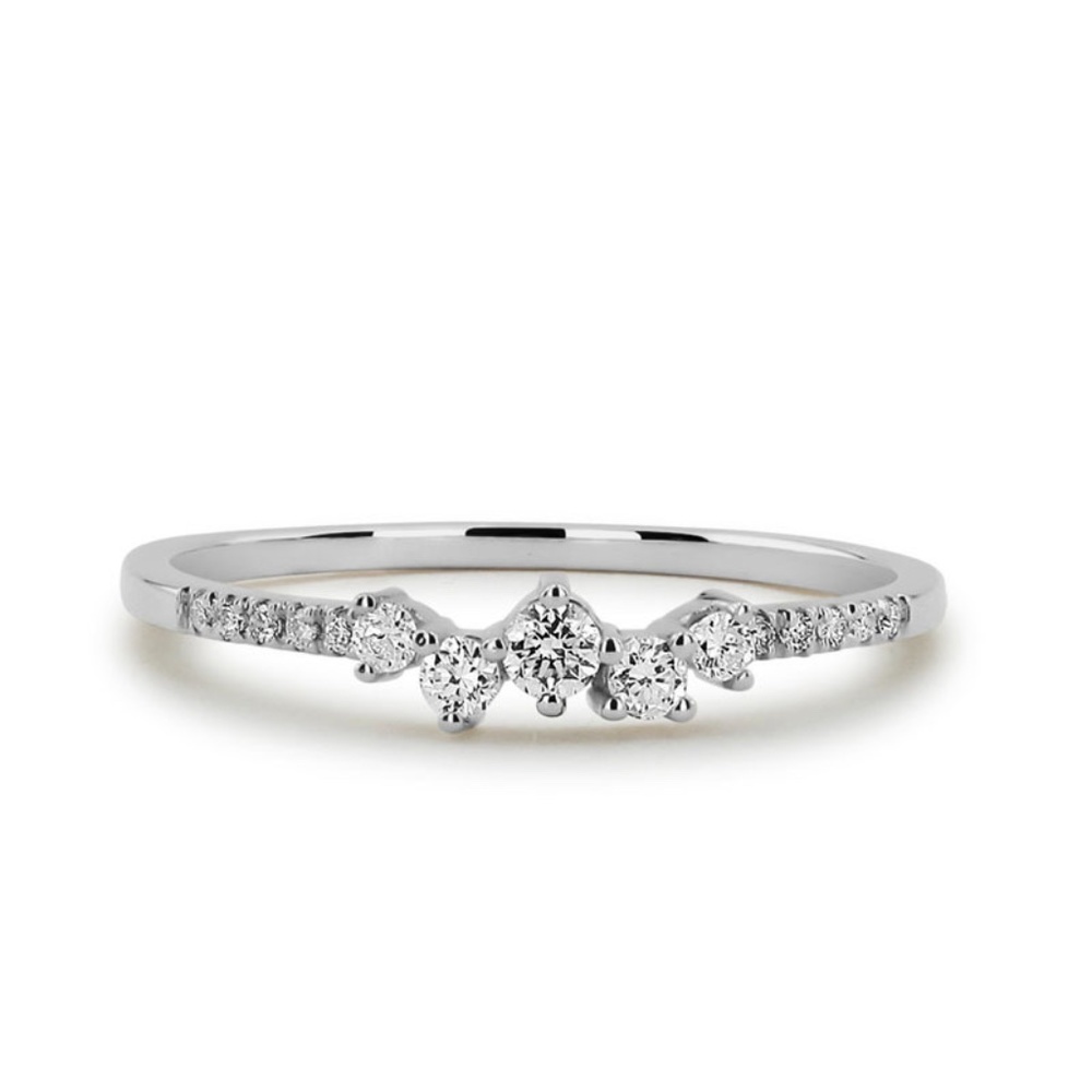 Petite Micro Pave Ring